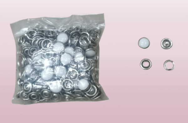 RING BUTTON CHALK WHITE